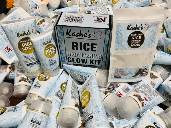 Kashe’s Rice Extract Bright & Glow Kit