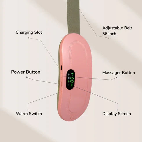 Menstrual Period Heating Pad for Cramps Massage