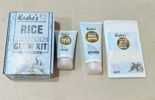 Kashe’s Rice Extract Bright & Glow Kit