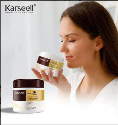 Karseell Collagen Maca Hair Treatment For Dry Damaged Hair
