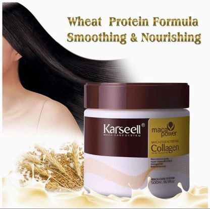 Karseell Collagen Maca Hair Treatment For Dry Damaged Hair