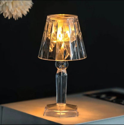 Led Night Light Diamond Crystal  Lamp