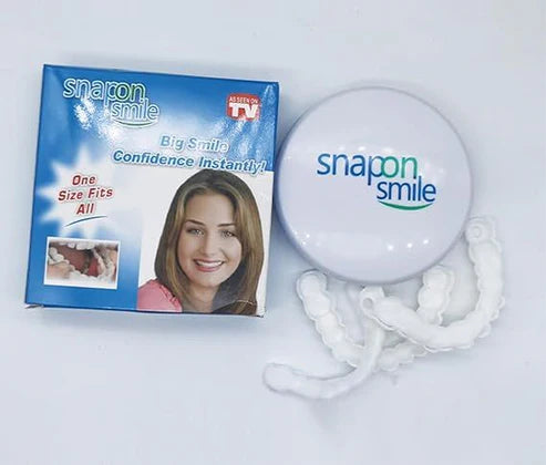 2PC Adjustable Snap On Smile Veneers Teeth For Men And Women
